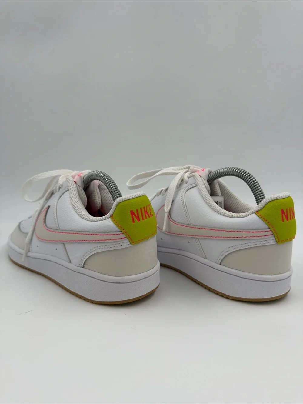 Nike Court Vision Low 'White Pink' (Style Code: FJ4569-100) Women's Size 8.0